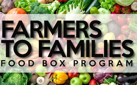 usda farmers to families food box distribution|farmers to families food box 2020.